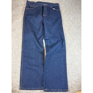 Dickies Work Jeans Mens 36x32 Blue Denim Regular Fit Straight Workwear Y2K NWT